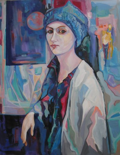 Diana Savova, Past Paintings, Portrait, Oil on canvas, 60x80cm
