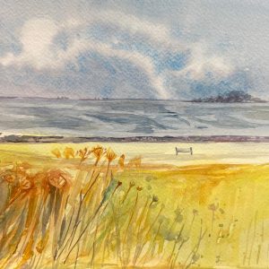 Cramond beach, A4