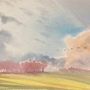 Pentland hills, size A4