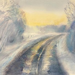 Highland road, 60x40cm