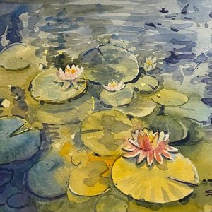 Water lilies 2, size A4